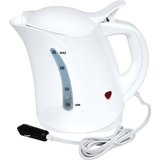 Germanica 12V Portable Kettle White, , bcf_hi-res