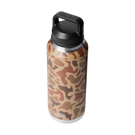 YETI® Rambler® Bottle 46 oz (1.4 L) with Chug Cap Wetlands Camo, Wetlands Camo, bcf_hi-res