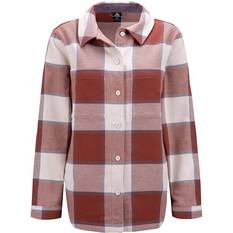 Macpac Women's Hudson Overshirt Maple Syrup Plaid 8, Maple Syrup Plaid, bcf_hi-res