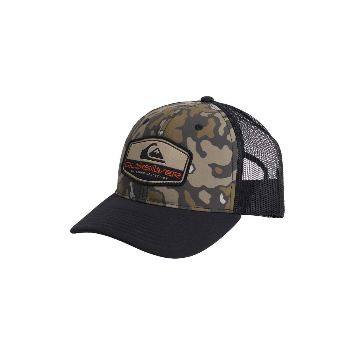 Quiksilver Men&rsquo;s Spear Back Trucker Cap Black OSFM, Black, bcf_hi-res