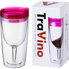 TraVino Spill Proof Wine Cup Pink, Pink, bcf_hi-res