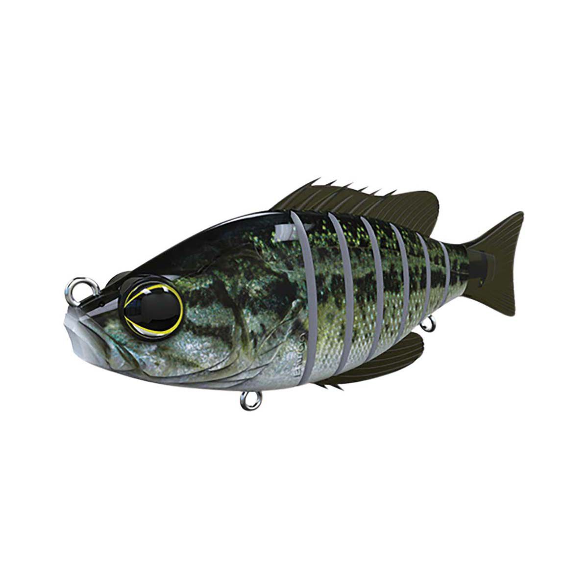 Biwaa Seven Swimbait Lure 5in Real Bass, Real Bass, bcf_hi-res