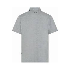 Oakley Men’s Elements Short Sleeve Tech Polo Granite Heather S, Granite Heather, bcf_hi-res