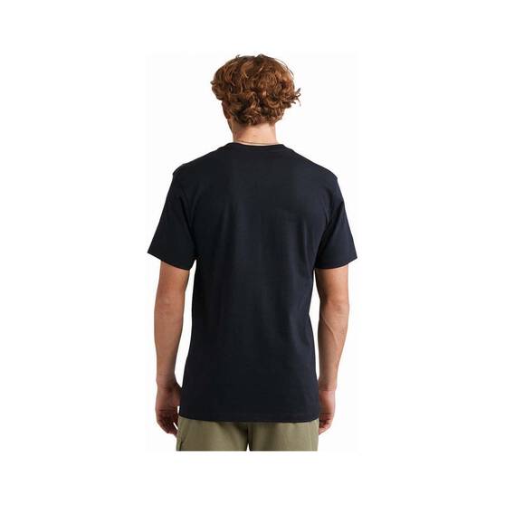 Quiksilver Men's Camouflage Short Sleeve Tee, Black, bcf_hi-res
