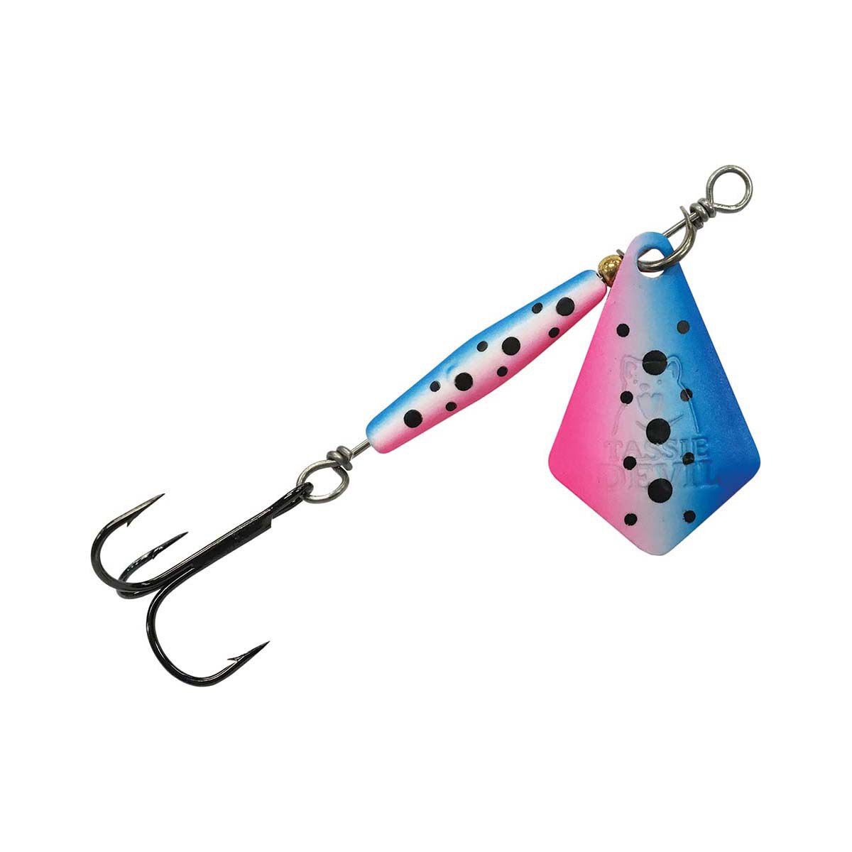 Wigston Tassie Devil Freshwater Blade Lures 5.4g Rainbow Trout BCF