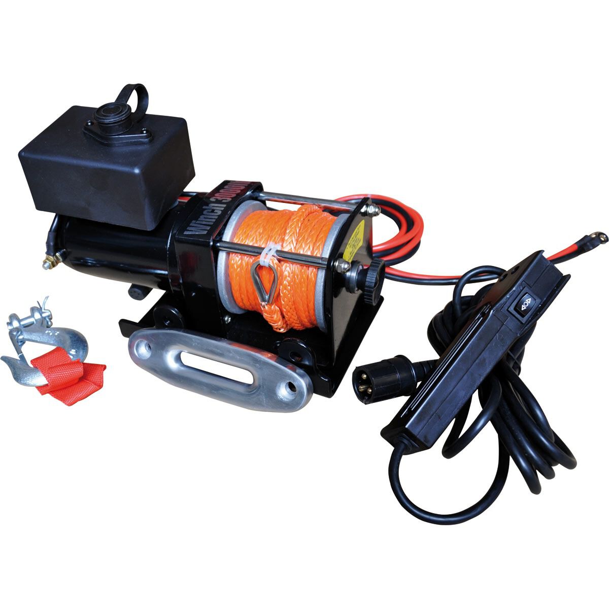 Rigde Ryder 12V Electric Winch 3,000LB, , bcf_hi-res
