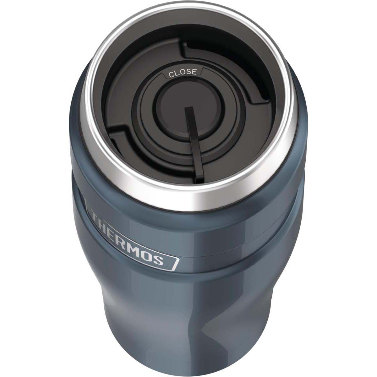 Thermos King Stainless Steel Tumbler 470ml Slate, Slate, bcf_hi-res