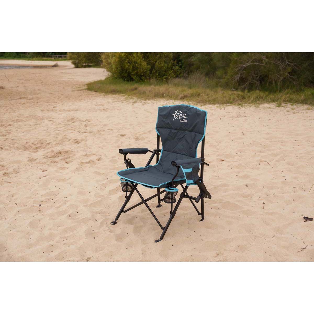 Pryml Premium Fishing Chair with Rod Holders 160kg, , bcf_hi-res