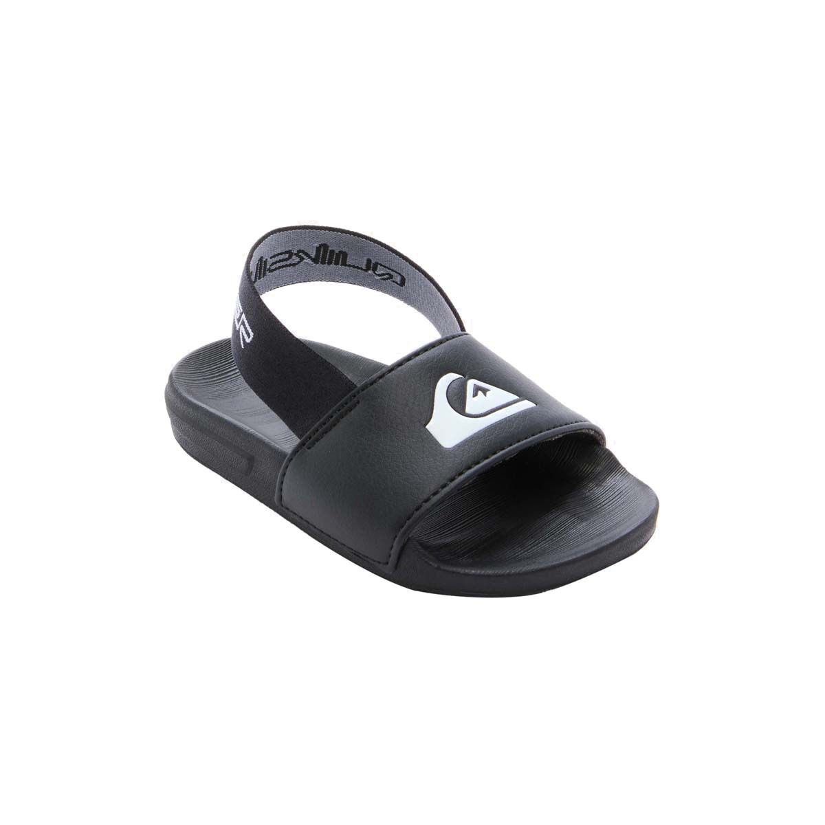 Quiksilver Toddler&rsquo;s Sunset Strapped Slides, Black, bcf_hi-res