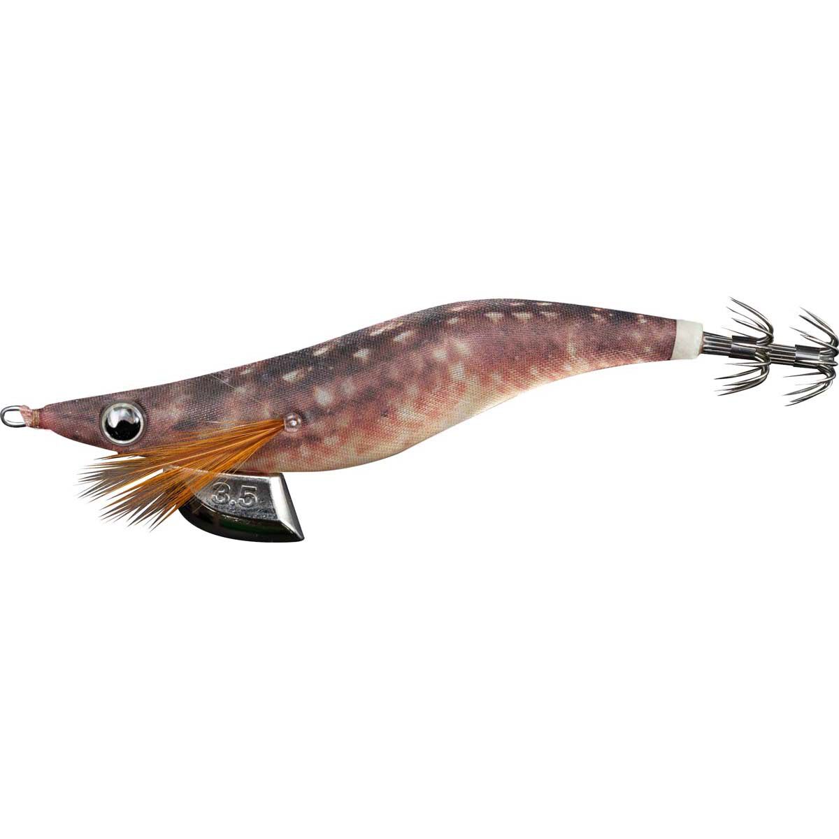 Yamashita EGI OH F Squid Jig 3.5 Natural Red Ink 3.5, Natural Red Ink, bcf_hi-res