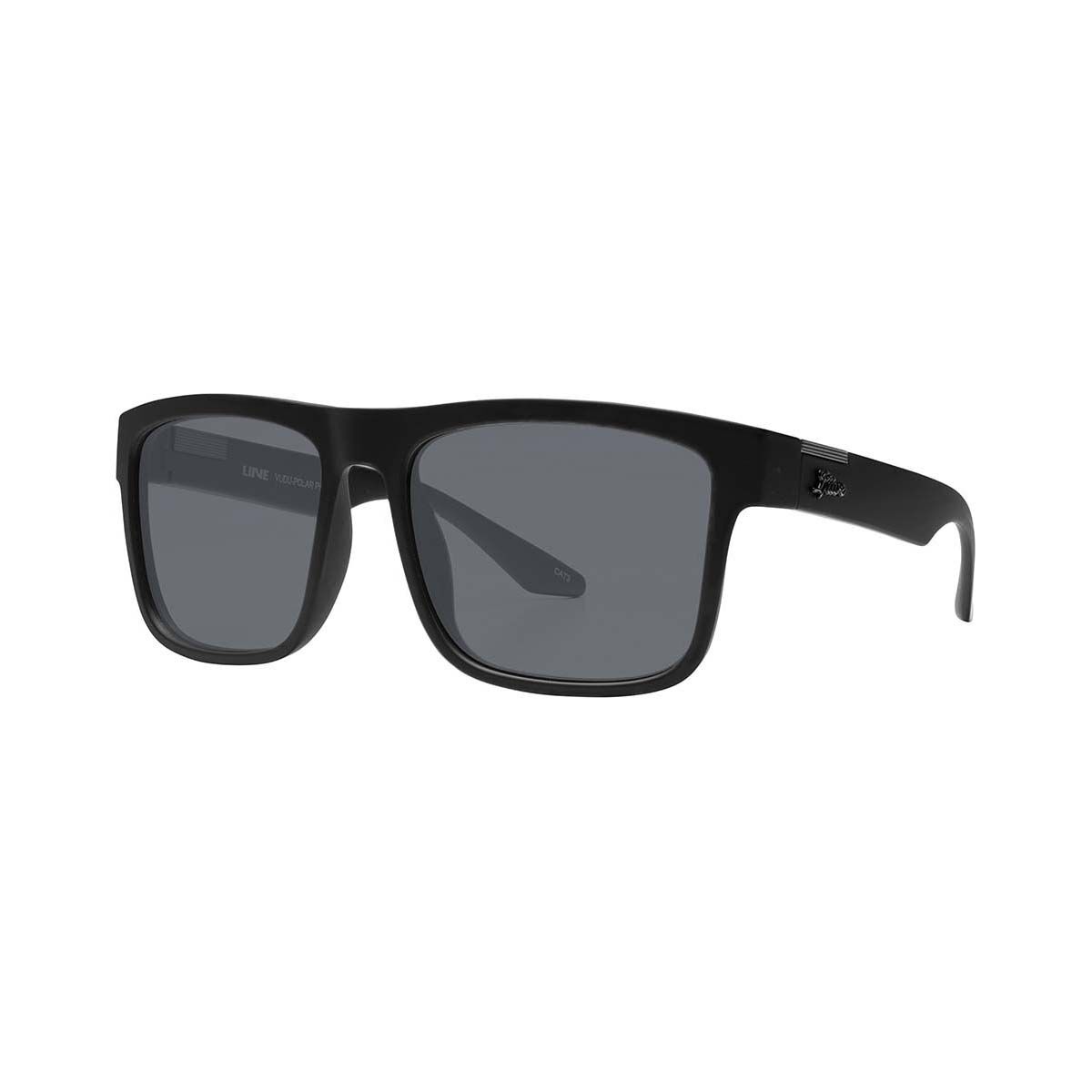 Liive Men&rsquo;s Vudu Polarised Sunglasses Black with Black Lens, , bcf_hi-res
