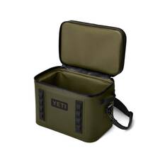 YETI® Hopper Flip® 18 Soft Cooler Olive, Olive, bcf_hi-res
