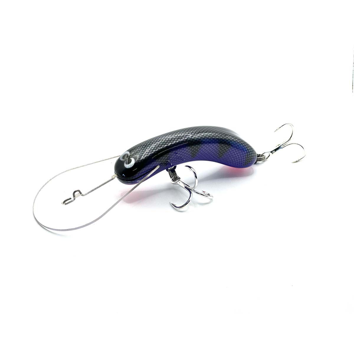 Cod Dog Log Hopper Hard Body Lure 110mm 7m+ Silver Phantom, Silver Phantom, bcf_hi-res