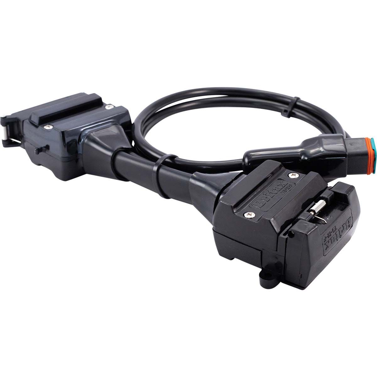 Elecbrakes Flat 12 Pin to Flat 12 Pin Trailer Adaptor, , bcf_hi-res