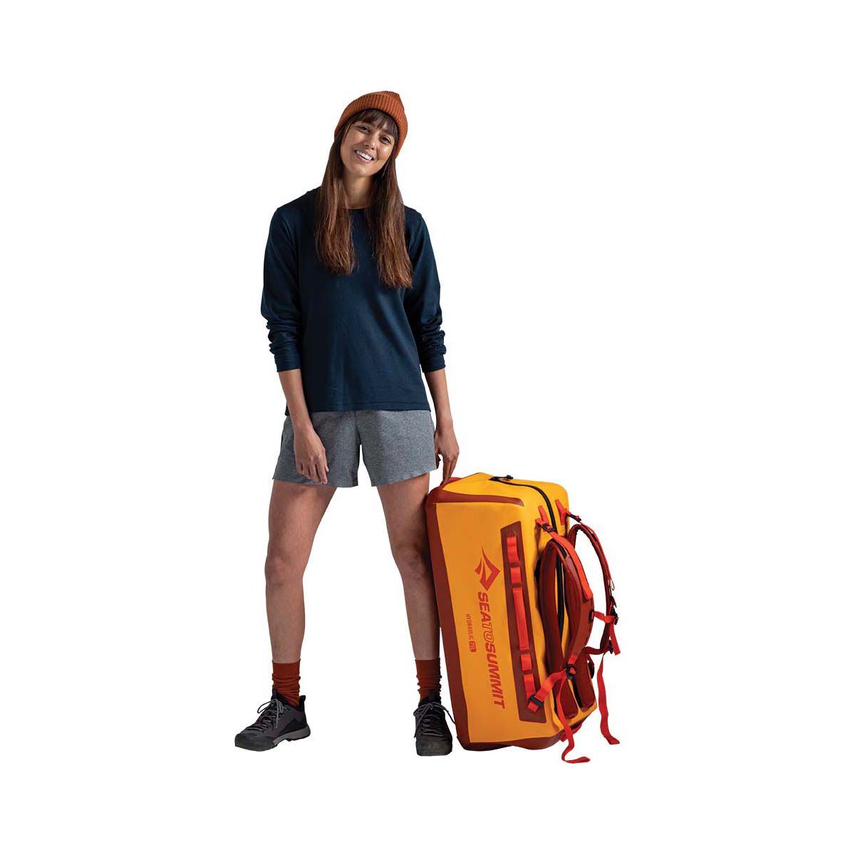 Sea to Summit Hydraulic Pro Duffle Bag 75L Picante Red, Picante Red, bcf_hi-res