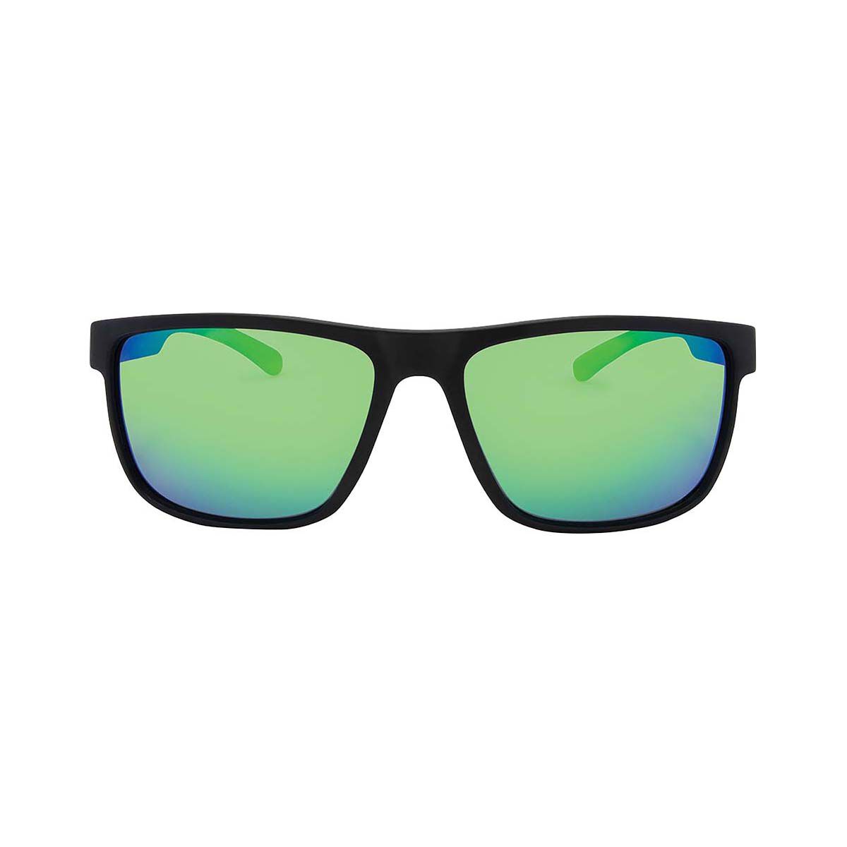 Stingray Yellowfin Polarised Sunglasses Black with Green Lens, , bcf_hi-res