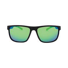 Stingray Yellowfin Polarised Sunglasses Black with Green Lens, , bcf_hi-res