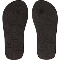 Quiksilver Youth Molokai Art II Thongs, Blue, bcf_hi-res