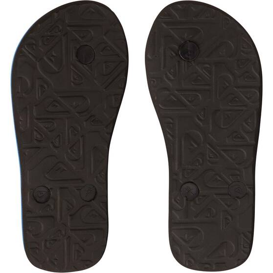 Quiksilver Youth Molokai Art II Thongs, Blue, bcf_hi-res