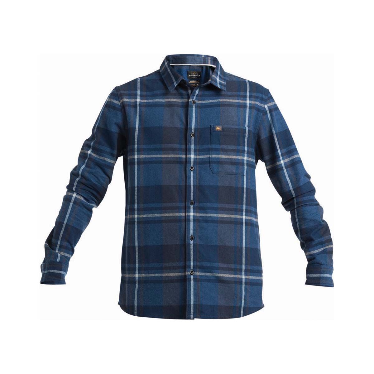 Quiksilver Men’s Scribe Plaid Flannel Long Sleeve Shirt