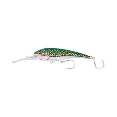 Nomad DTX Minnow Sinking Hard Body Lure 165mm Silver Green Mackerel, Silver Green Mackerel, bcf_hi-res