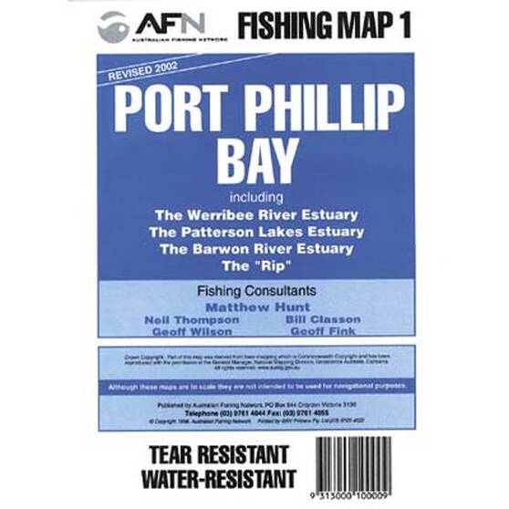 AFN Port Phillip Bay Fish Map, , bcf_hi-res