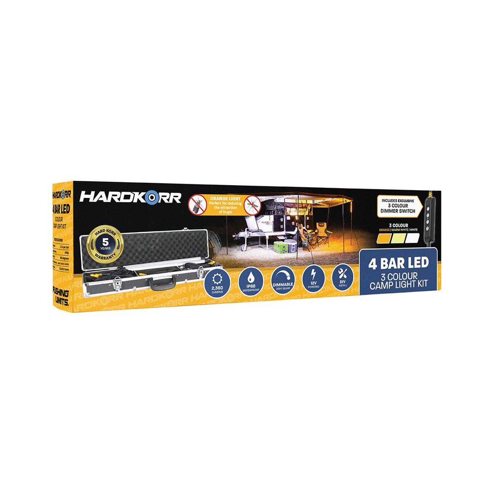 Hardkorr 4 Bar Tri-Colour Light Kit