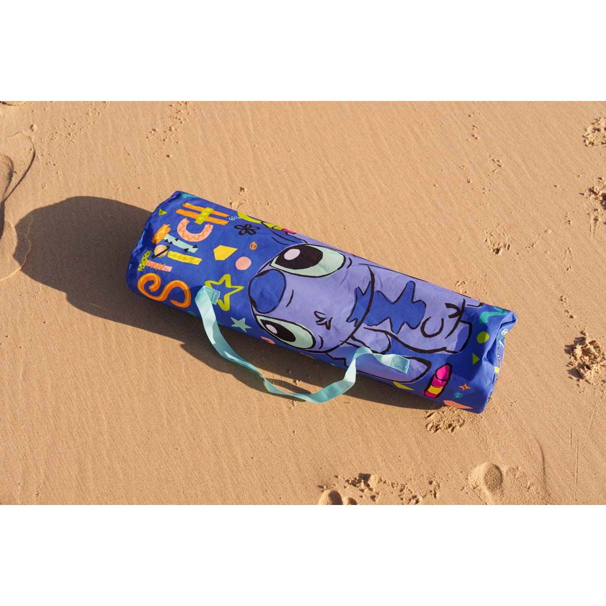 Lilo and Stitch Kids Camp Chair with Umbrella 30kg, , bcf_hi-res