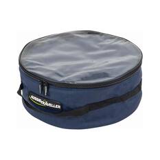 Aussie Traveller Electrical Canvas Bag with Clear Top, , bcf_hi-res