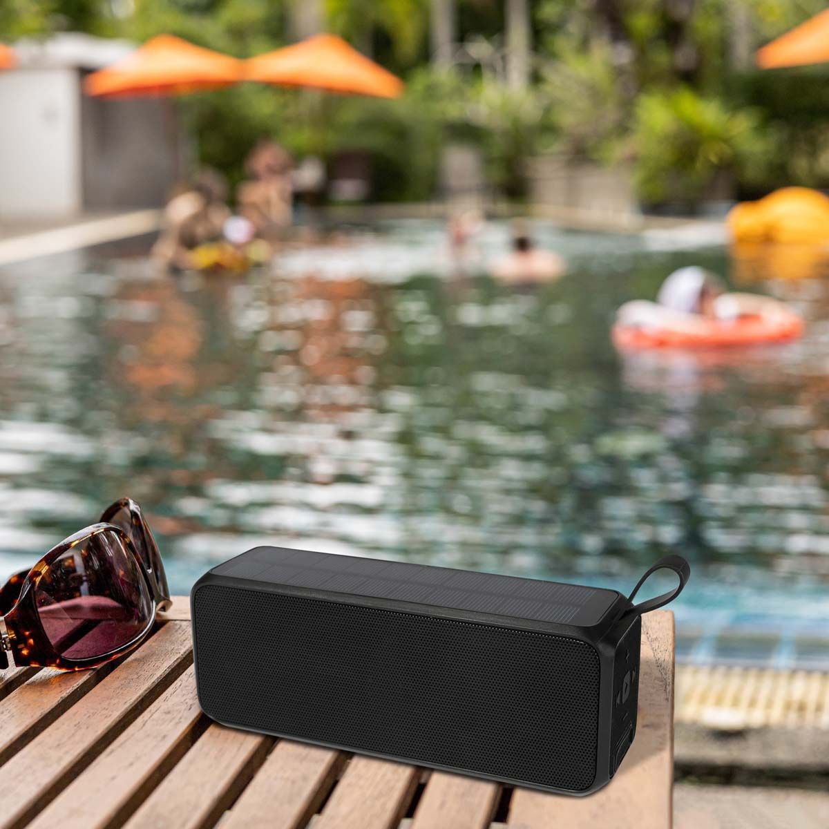 Mirabella Solar Wireless Bluetooth Speaker, , bcf_hi-res