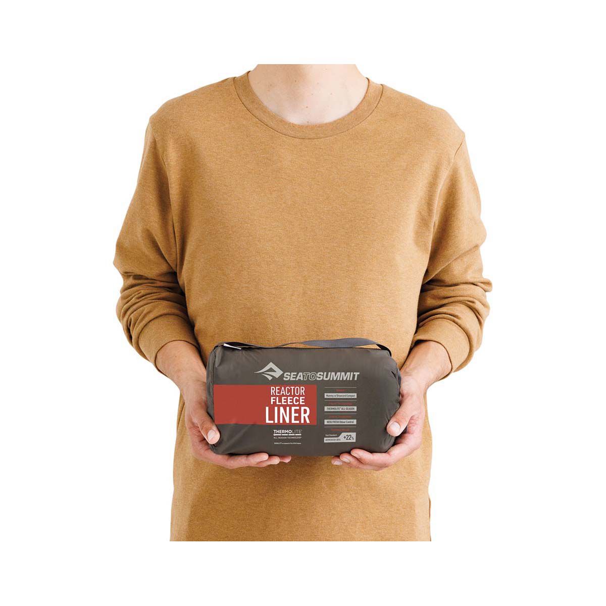 Sea to Summit Reactor Extreme Mummy Sleeping Bag Liner, , bcf_hi-res