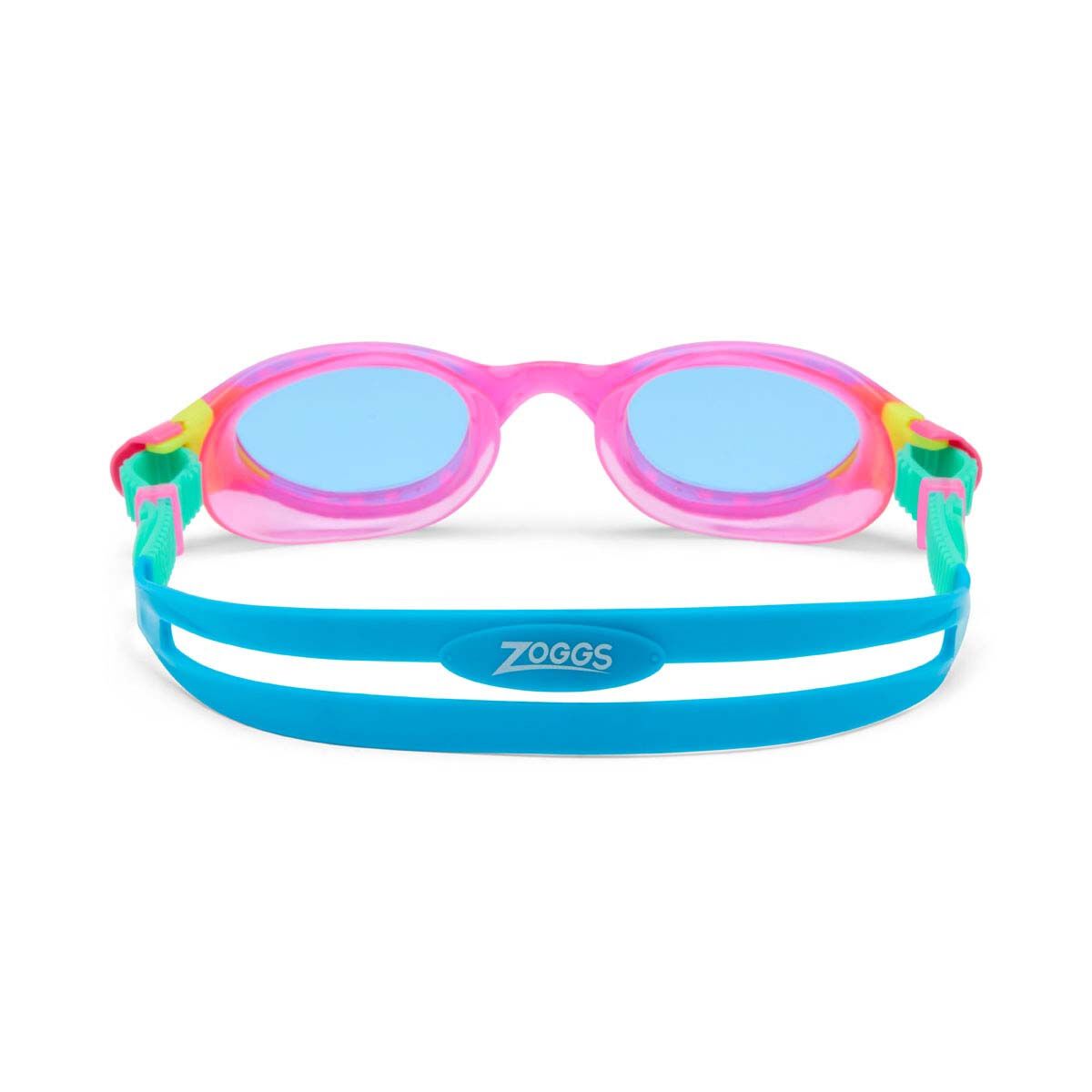 Zoggs Phantom 2.0 Junior Swim Goggles Pink/Blue OSFA, Pink/Blue, bcf_hi-res