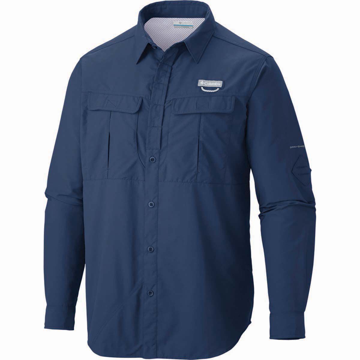 columbia blue long sleeve shirt