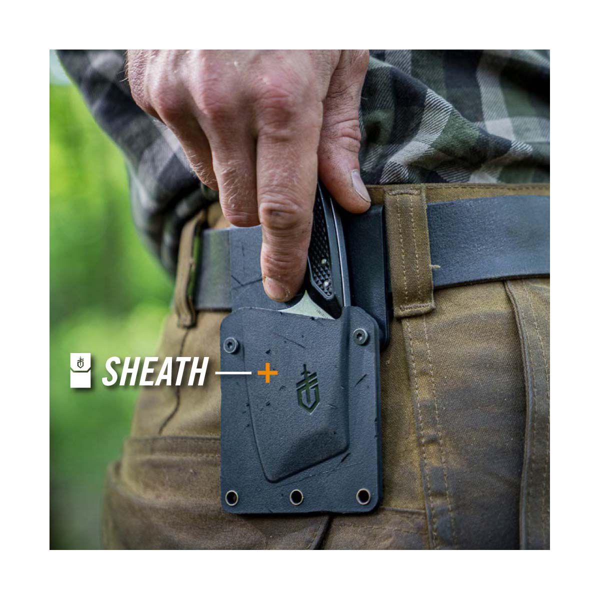 Gerber Tri-Tip Mini Cleaver Black-Green, , bcf_hi-res