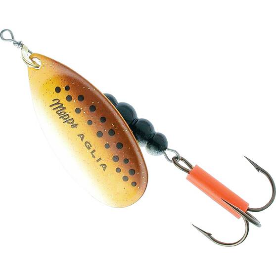 Mepps Aglia Fluo Inline Spinner, Brown Trout, bcf_hi-res