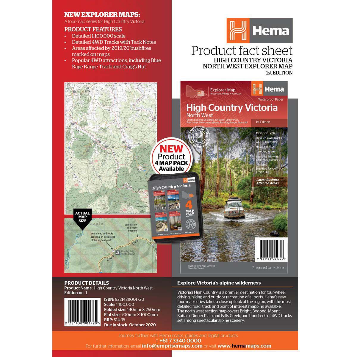 Hema High Country Vic - North West Map, , bcf_hi-res