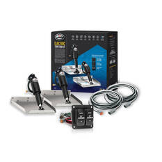 Lenco 12"x12" 12V Edge Mount Trim Tab Kit With LED Switch, , bcf_hi-res