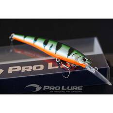 Pro Lure Minnow D Hardbody Lure 72mm Black And Gold, Black And Gold, bcf_hi-res