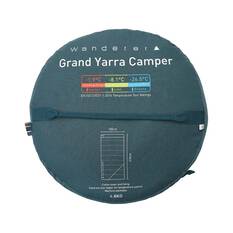 Wanderer Grand Yarra -1.9C Cotton Camper Sleeping Bag, , bcf_hi-res