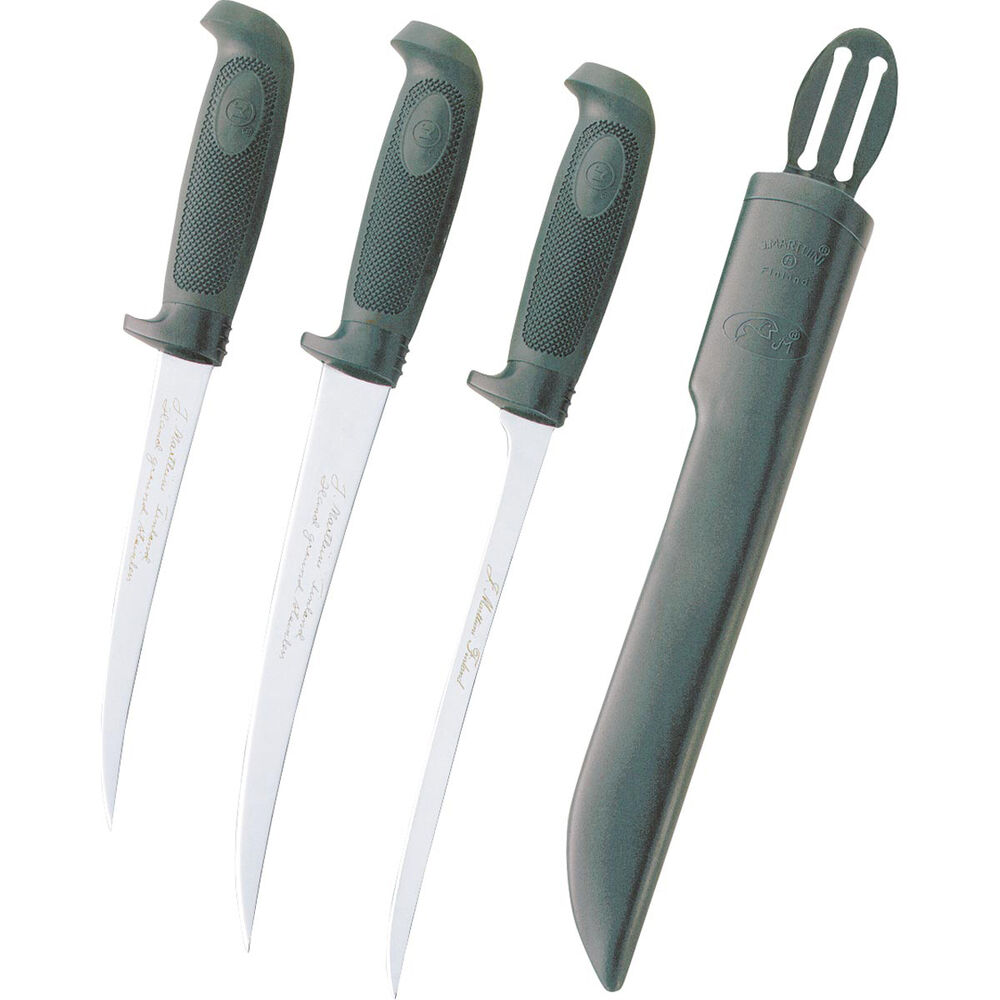 Marttiini Martef Coated Fillet Knife Green BCF