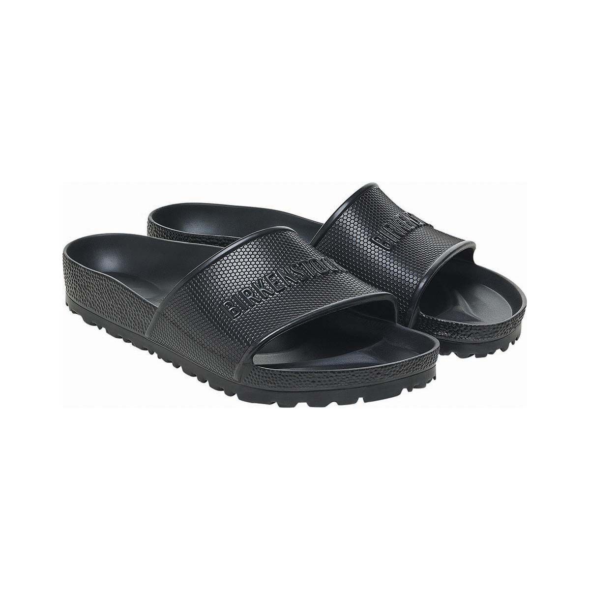 Birkenstock Unisex Barbados EVA Slides, Black, bcf_hi-res