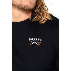 Oakley Men’s Beacon Elements Short Sleeve Tech Tee, Blackout, bcf_hi-res