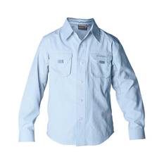 Shimano Kids' Vented Fishing Shirt Sky 8, Sky, bcf_hi-res