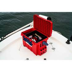 Meiho Bucket Mouth 9000 Tackle Box Red, Red, bcf_hi-res