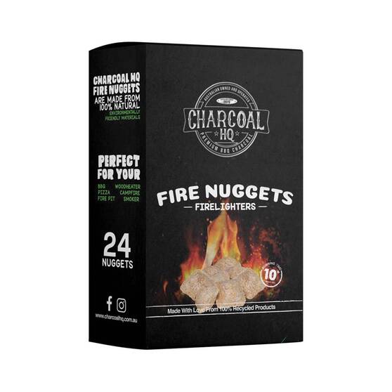 Charcoal HQ Fire Nugget 24 Pack, , bcf_hi-res