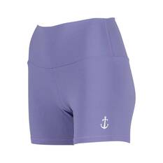 Tide Apparel Women’s Tights Shorts, Purple, bcf_hi-res