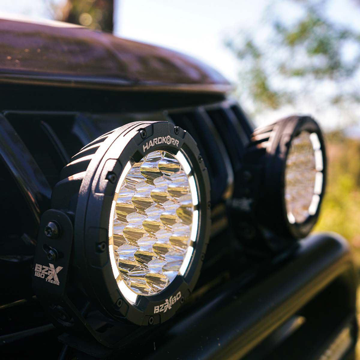 Hardkorr LED Driving Lights BZR-X 7", , bcf_hi-res