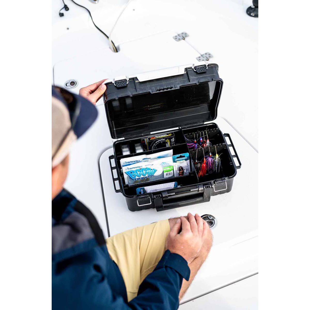 Versus VS-3078 Tackle Box Black, Black, bcf_hi-res