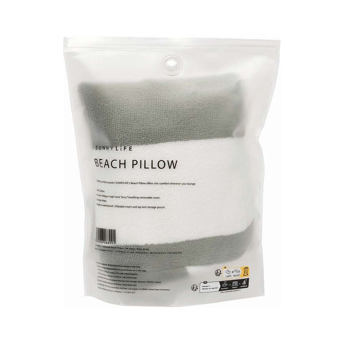 SUNNYLiFE The Vacay Beach Pillow, , bcf_hi-res