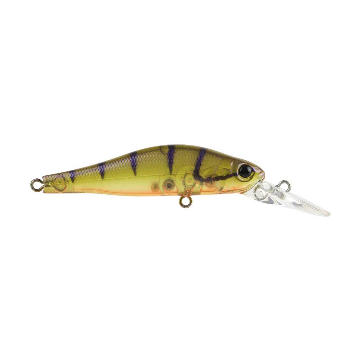 Atomic Hardz Shad Deep Rattle Diver Hard Body Lure 50mm Muddy Prawn, Muddy Prawn, bcf_hi-res
